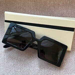 Zeus + Dione Large Black Square POSEIDON II Handmade in Greece